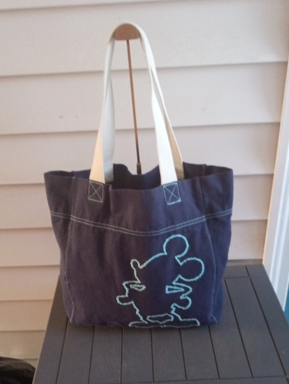 Disney Denim Tote 💙 Nwot